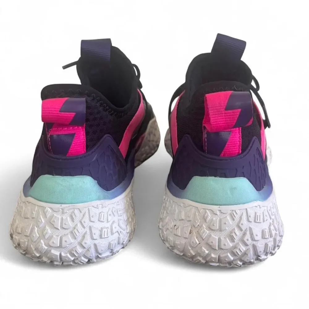 Puma Hi Octn x Need For Speed Black White Pink Sneakers - Picture 4 of 7